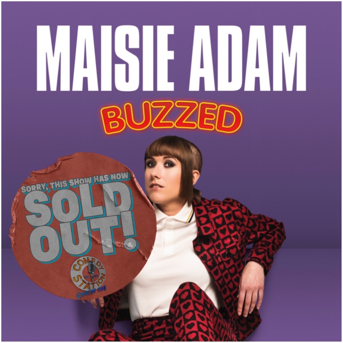 Maisie Adam Blackpool tour show March 2023 comedy club