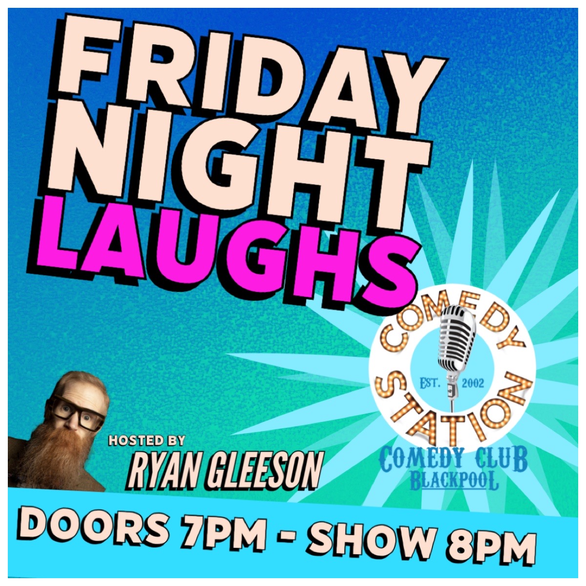Friday night stand up comedy in blackpool