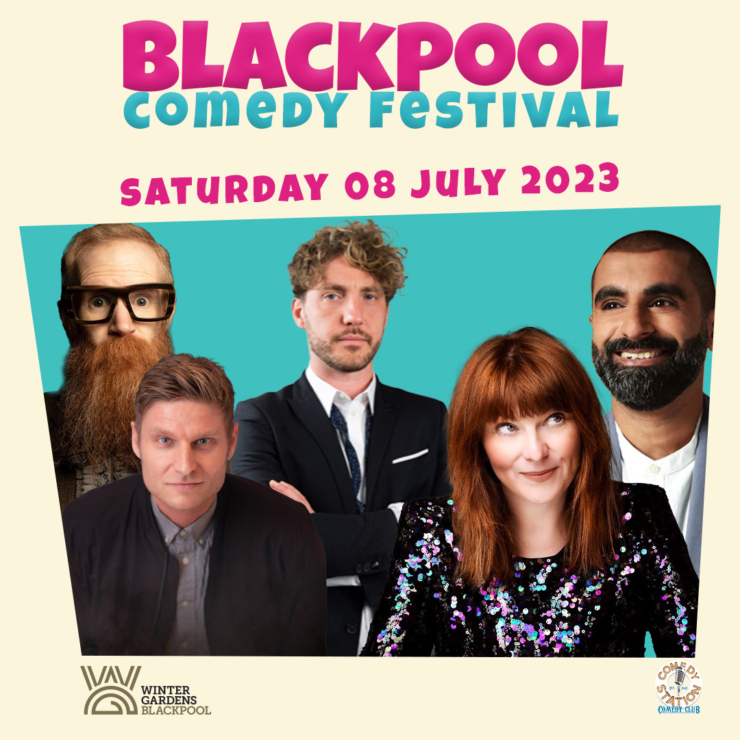 Blackpool Comedy Festival Saturday Live with Seann Walsh & more!